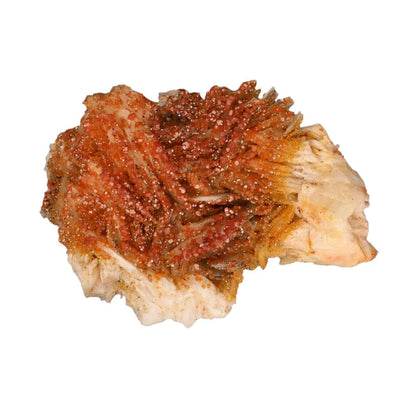 Buy your Vibrant Vanadinite Crystals on Barite online now or in store at Forever Gems in Franschhoek, South Africa