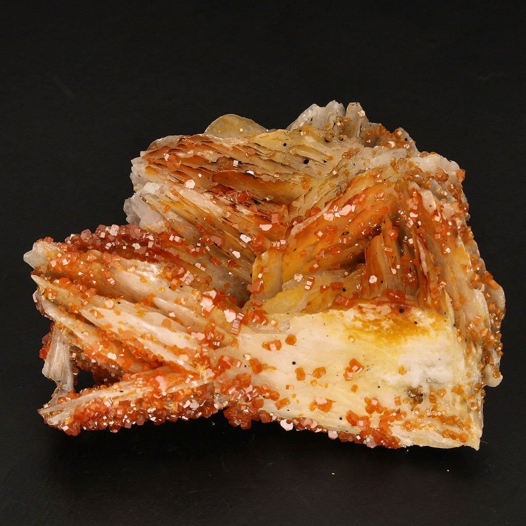 Buy your Mesmerizing Vanadinite Crystals on Barite online now or in store at Forever Gems in Franschhoek, South Africa