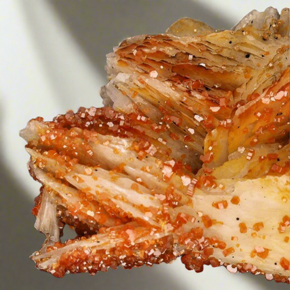 Buy your Mesmerizing Vanadinite Crystals on Barite online now or in store at Forever Gems in Franschhoek, South Africa