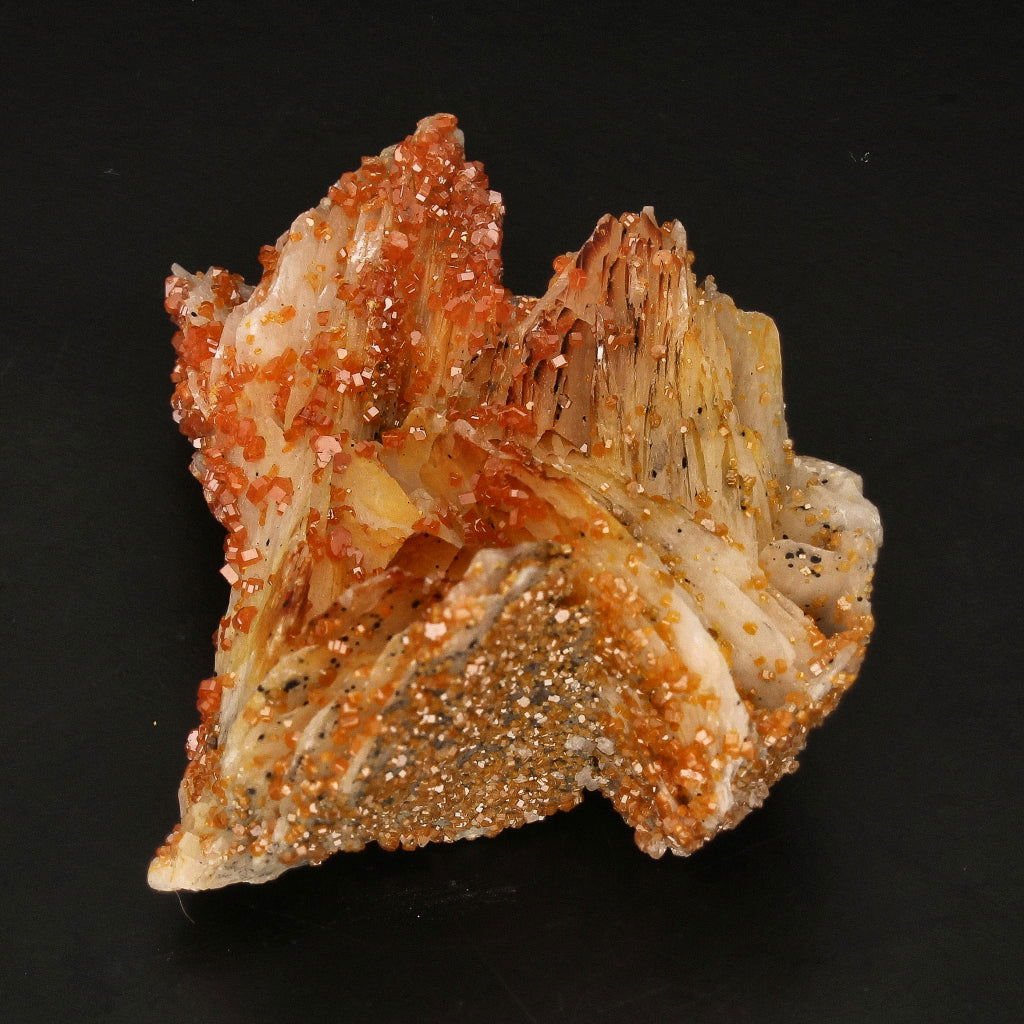 Buy your Mesmerizing Vanadinite Crystals on Barite online now or in store at Forever Gems in Franschhoek, South Africa