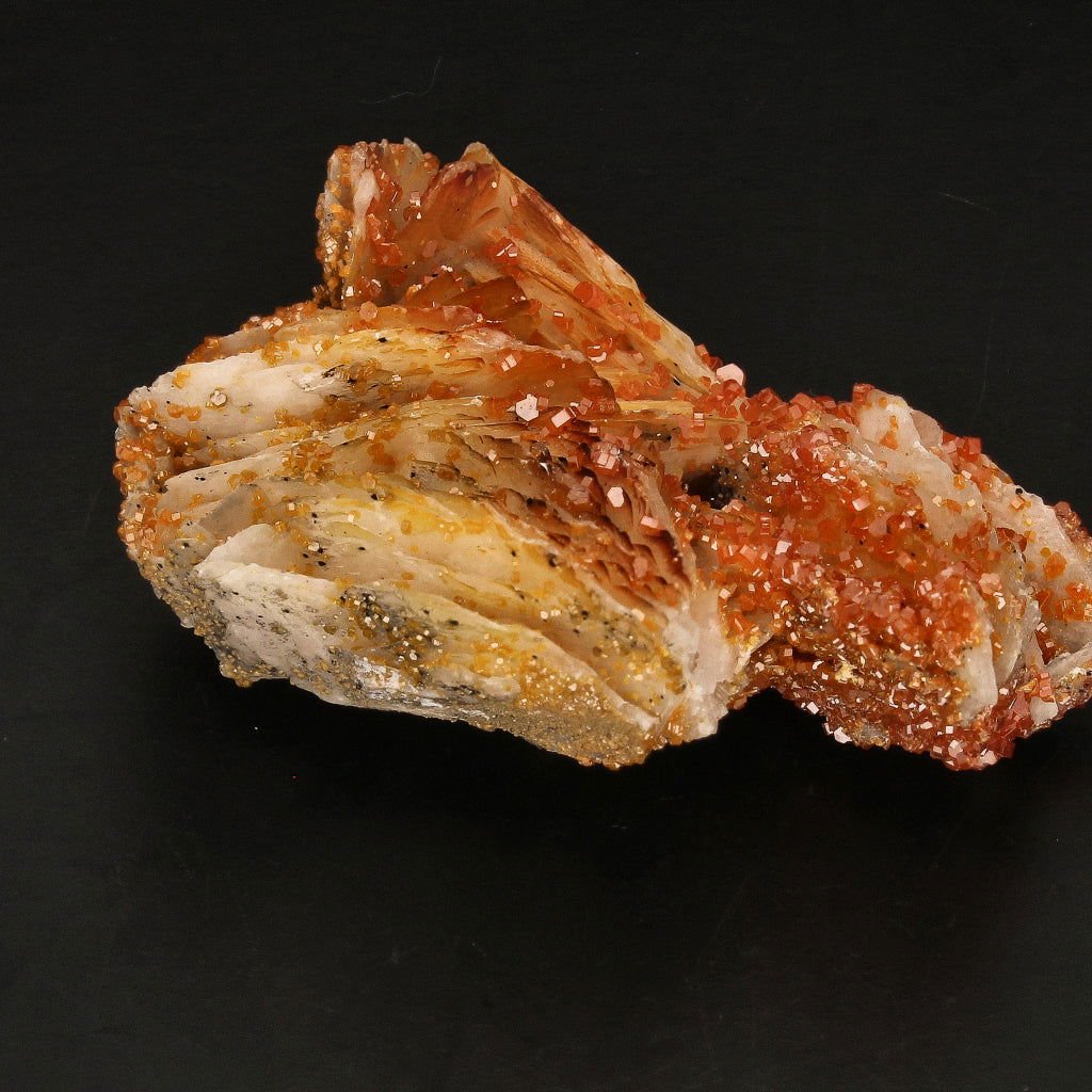 Buy your Mesmerizing Vanadinite Crystals on Barite online now or in store at Forever Gems in Franschhoek, South Africa