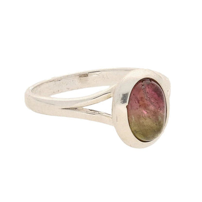 Buy your Watermelon Tourmaline Sterling Silver Ring online now or in store at Forever Gems in Franschhoek, South Africa