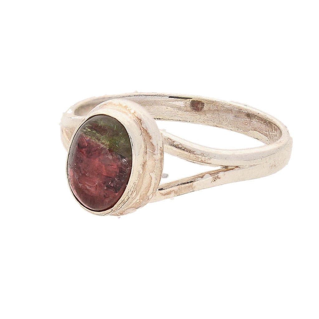 Buy your Watermelon Tourmaline Sterling Silver Ring online now or in store at Forever Gems in Franschhoek, South Africa