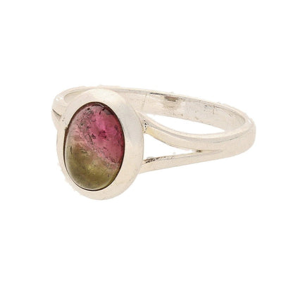 Buy your Watermelon Tourmaline Sterling Silver Ring online now or in store at Forever Gems in Franschhoek, South Africa