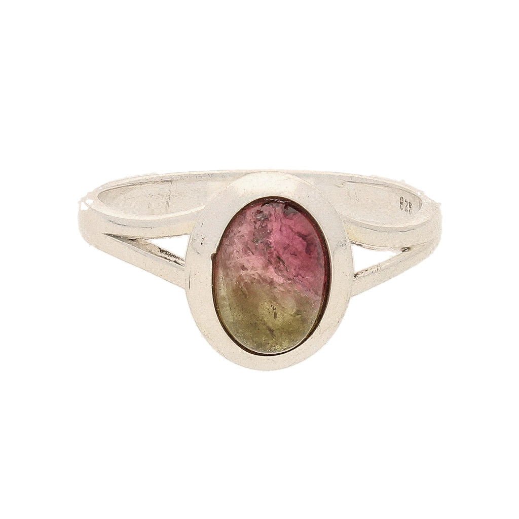 Buy your Watermelon Tourmaline Sterling Silver Ring online now or in store at Forever Gems in Franschhoek, South Africa