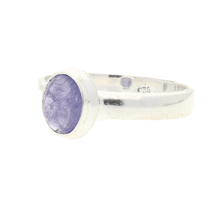 Buy your Whispering Beauty Tanzanite Silver Ring online now or in store at Forever Gems in Franschhoek, South Africa