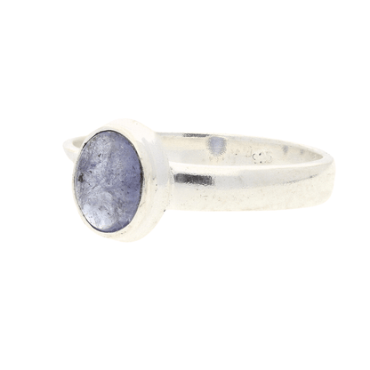 Buy your Whispering Beauty Tanzanite Silver Ring online now or in store at Forever Gems in Franschhoek, South Africa